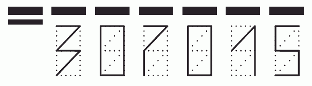 Пример заполнения индекса 307015