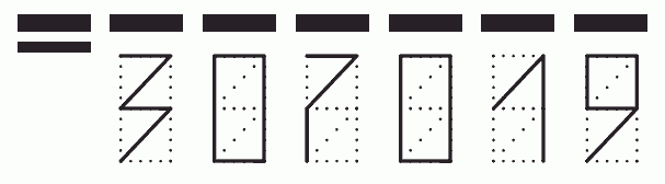 Пример заполнения индекса 307019