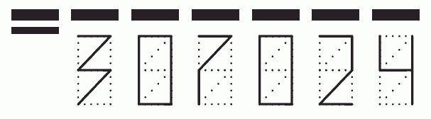 Пример заполнения индекса 307024