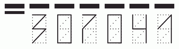 Пример заполнения индекса 307041