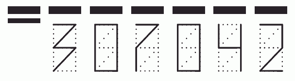 Пример заполнения индекса 307042