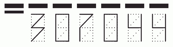 Пример заполнения индекса 307044