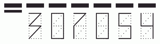 Пример заполнения индекса 307054