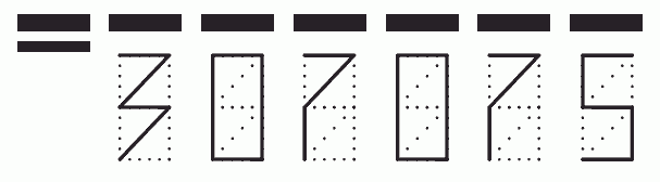 Пример заполнения индекса 307075