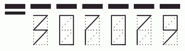 Пример заполнения индекса 307079