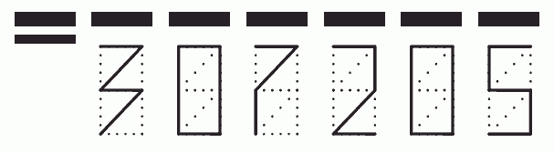 Пример заполнения индекса 307205