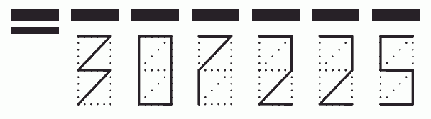 Пример заполнения индекса 307225