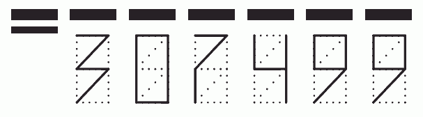 Пример заполнения индекса 307499