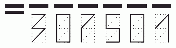 Пример заполнения индекса 307501