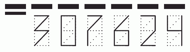 Пример заполнения индекса 307624