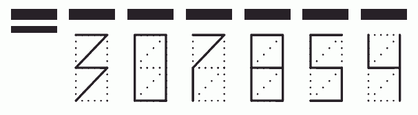 Пример заполнения индекса 307854