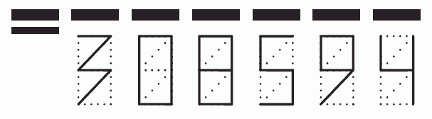 Пример заполнения индекса 308594