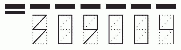 Пример заполнения индекса 309004