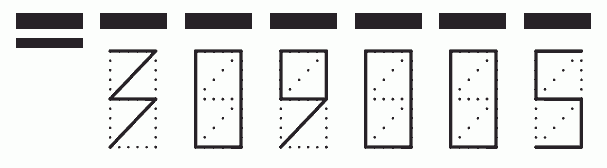 Пример заполнения индекса 309005