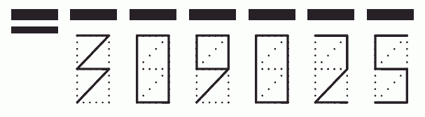 Пример заполнения индекса 309025