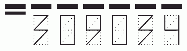 Пример заполнения индекса 309034