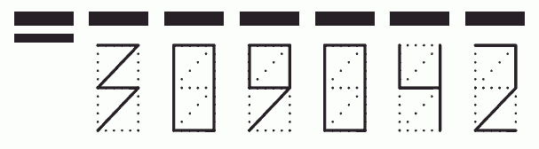 Пример заполнения индекса 309042