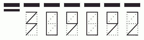 Пример заполнения индекса 309092