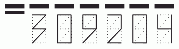 Пример заполнения индекса 309204