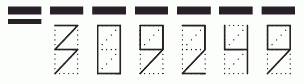 Пример заполнения индекса 309249