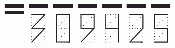 Пример заполнения индекса 309425