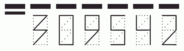 Пример заполнения индекса 309542