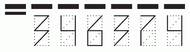 Пример заполнения индекса 346374