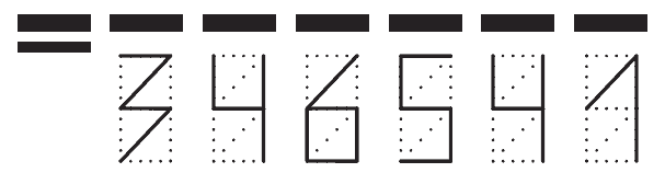 Пример заполнения индекса 346541