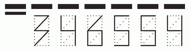 Пример заполнения индекса 346554