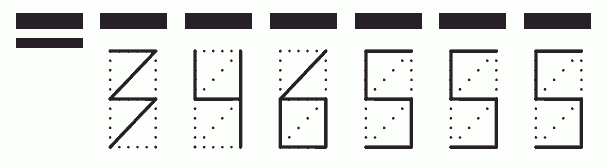 Пример заполнения индекса 346555