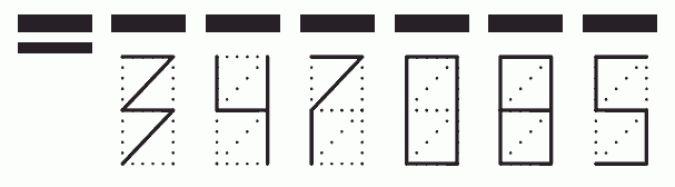 Пример заполнения индекса 347085