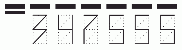 Пример заполнения индекса 347555