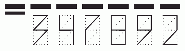 Пример заполнения индекса 347892