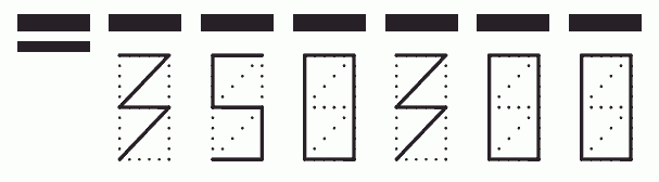 Пример заполнения индекса 350300