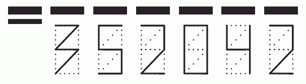 Пример заполнения индекса 352042