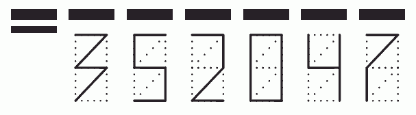 Пример заполнения индекса 352047