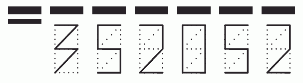 Пример заполнения индекса 352052