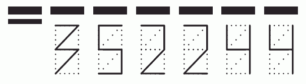 Пример заполнения индекса 352244