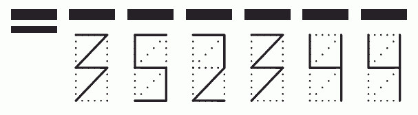 Пример заполнения индекса 352344