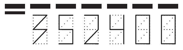 Пример заполнения индекса 352400