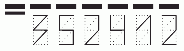 Пример заполнения индекса 352412