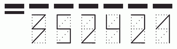 Пример заполнения индекса 352421