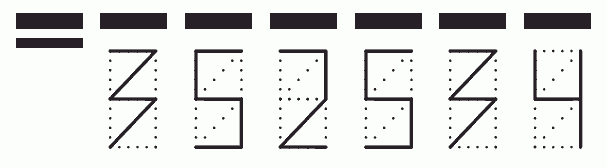 Пример заполнения индекса 352534