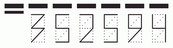 Пример заполнения индекса 352594