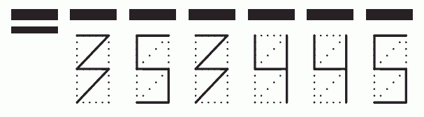 Пример заполнения индекса 353445