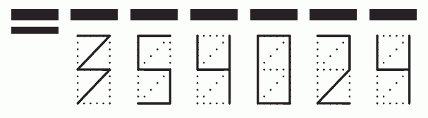 Пример заполнения индекса 354024