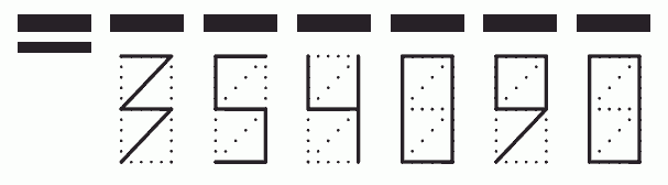 Пример заполнения индекса 354090