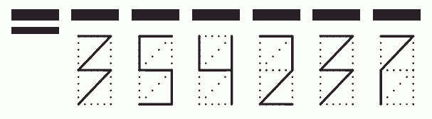 Пример заполнения индекса 354237