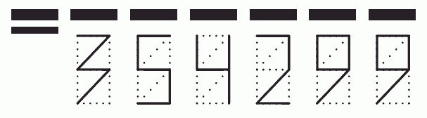 Пример заполнения индекса 354299