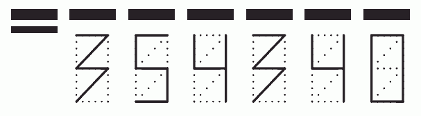 Пример заполнения индекса 354340